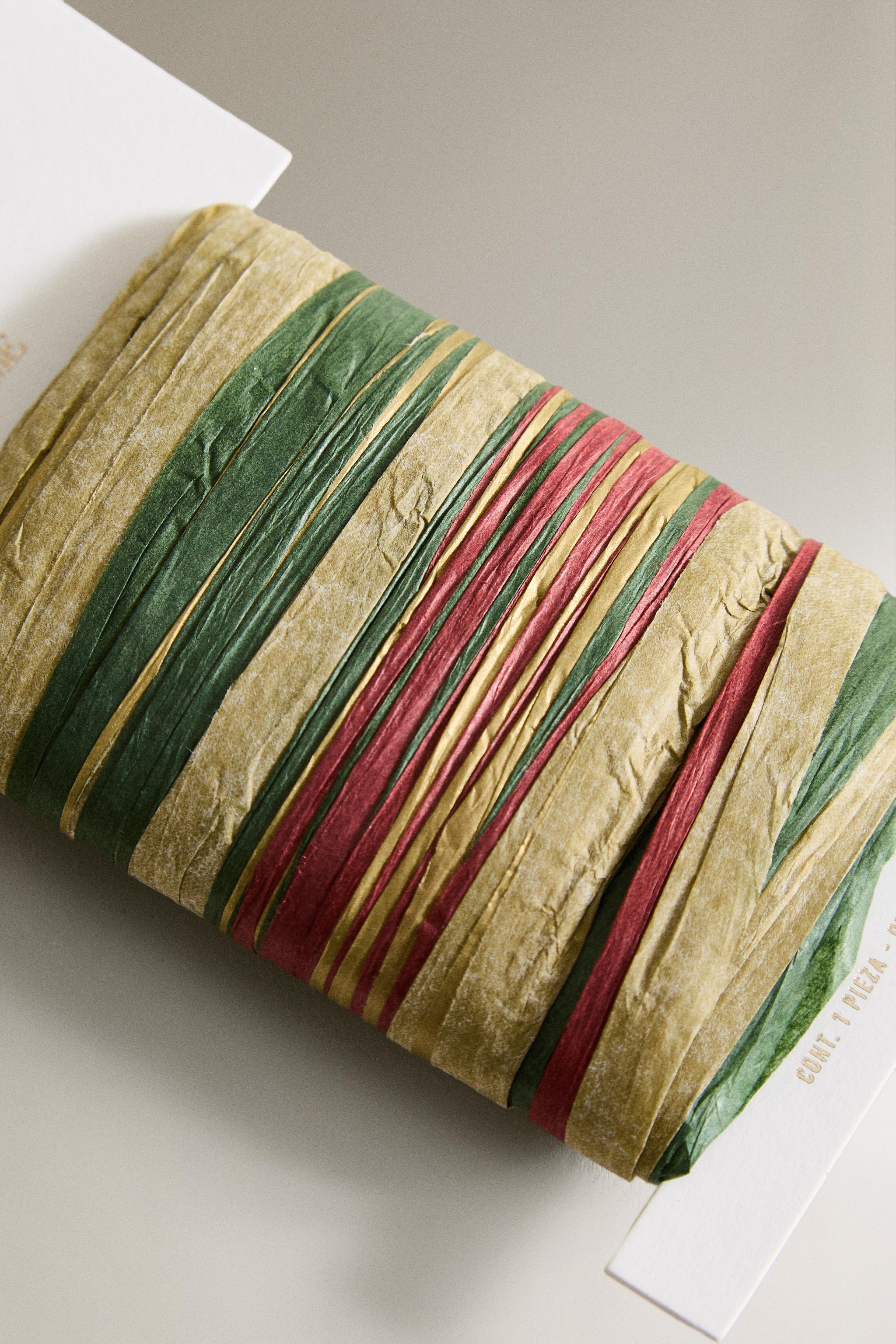 MULTICOLOR CHRISTMAS RIBBON